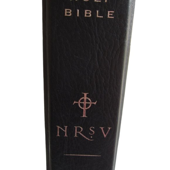 NRSV Holy Bible Catholic Edition Anglicized Text 2007 Harper Leather Touch HC - Picture 2 of 10